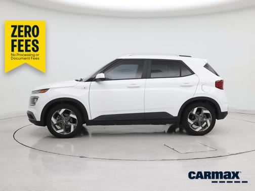 White 2021 Hyundai VENUE SEL