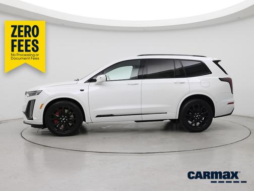 White 2023 Cadillac XT6 Premium Luxury