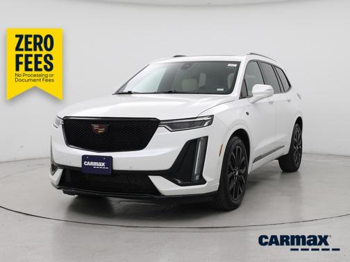White 2023 Cadillac XT6 Premium Luxury