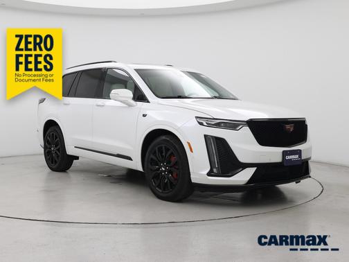 White 2023 Cadillac XT6 Premium Luxury