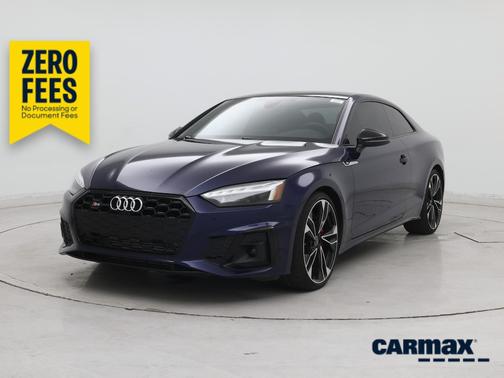 Blue 2021 Audi S5 Premium Plus