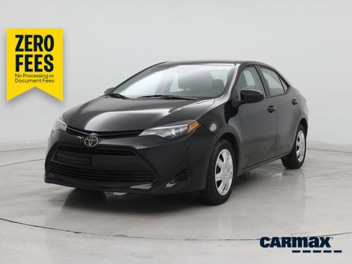 Black 2019 Toyota Corolla LE