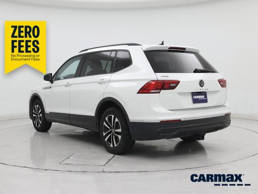 White 2022 Volkswagen Tiguan S