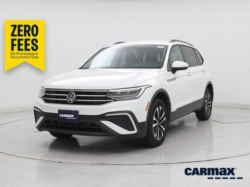 White 2022 Volkswagen Tiguan S