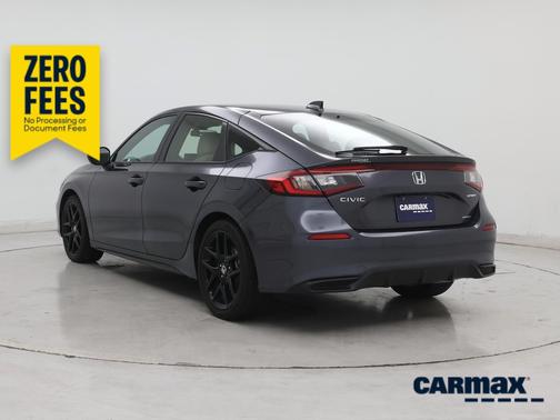 Gray 2025 Honda Civic Hybrid Sport