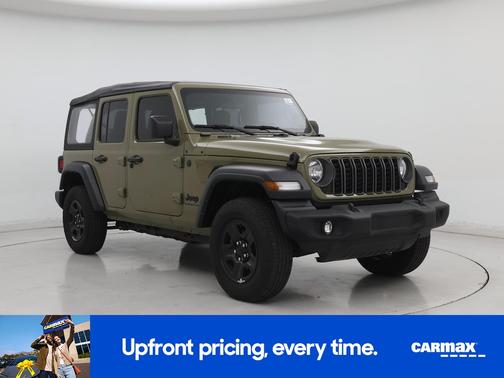 Green 2025 Jeep Wrangler Sport