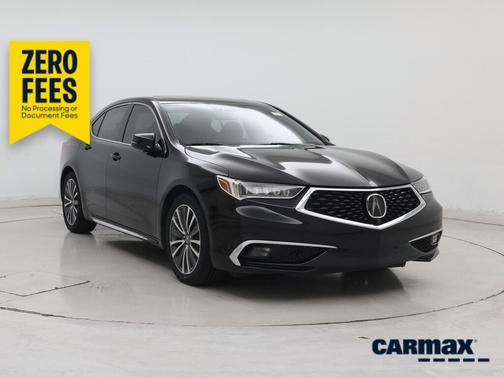 Black 2018 Acura TLX