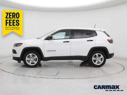 White 2024 Jeep Compass Sport