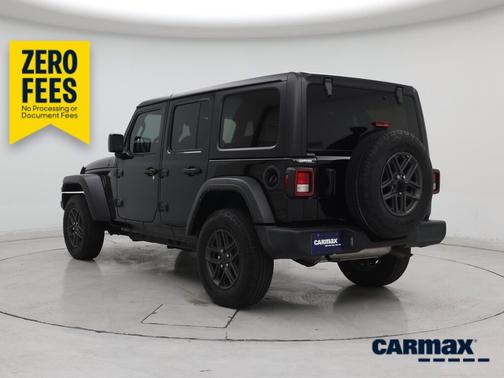 Black 2024 Jeep Wrangler Sport S