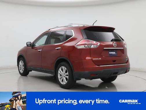 Red 2014 Nissan Rogue SV
