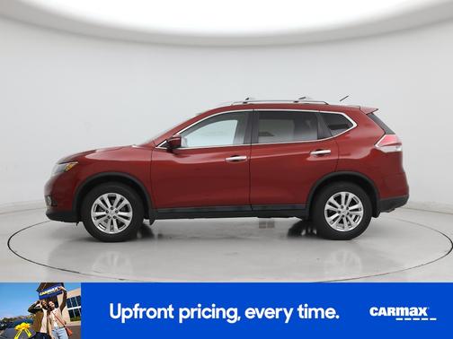Red 2014 Nissan Rogue SV