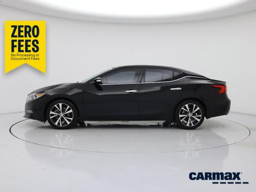 Black 2017 Nissan Maxima SL