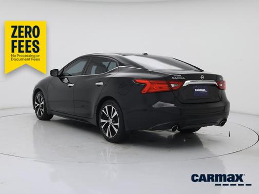 Black 2017 Nissan Maxima SL