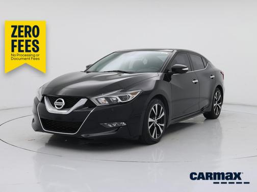 Black 2017 Nissan Maxima SL