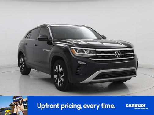 Black 2021 Volkswagen Atlas Cross Sport SE