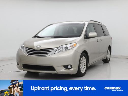 Tan 2016 Toyota Sienna XLE Premium