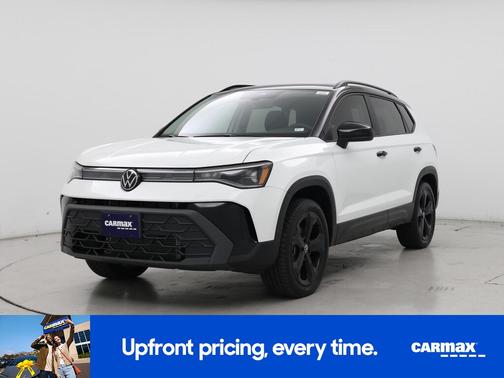 White 2025 Volkswagen Taos SE Black Edition