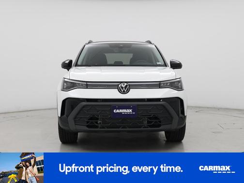 White 2025 Volkswagen Taos SE Black Edition