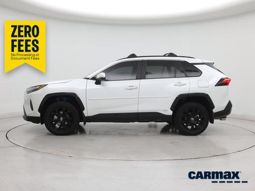 White 2024 Toyota RAV4 Hybrid SE