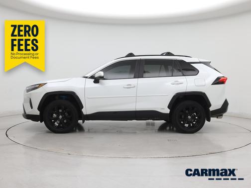 White 2024 Toyota RAV4 Hybrid SE
