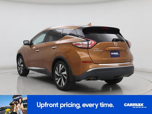 Orange 2017 Nissan Murano Platinum