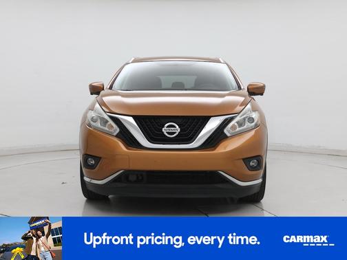Orange 2017 Nissan Murano Platinum