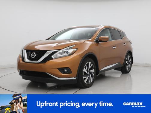 Orange 2017 Nissan Murano Platinum
