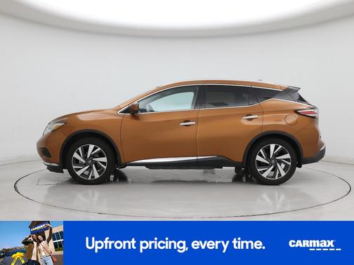 Orange 2017 Nissan Murano Platinum