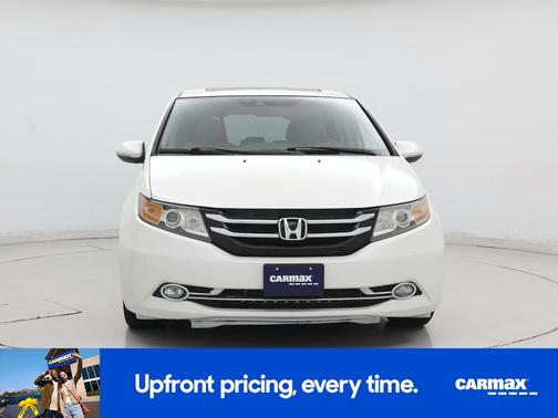 White 2014 Honda Odyssey Touring Elite