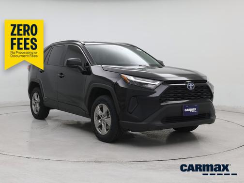 White 2024 Toyota RAV4 Hybrid LE
