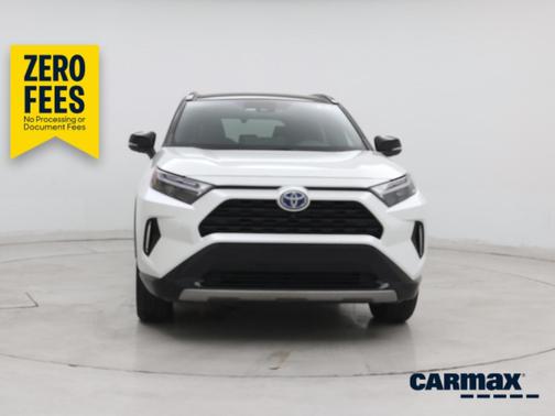 White 2023 Toyota RAV4 Hybrid XSE