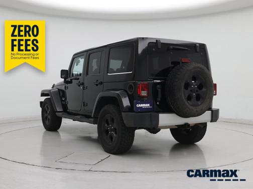 Black 2015 Jeep Wrangler Unlimited Sahara