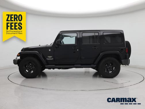 Black 2015 Jeep Wrangler Unlimited Sahara