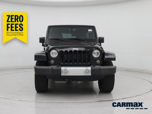 Black 2015 Jeep Wrangler Unlimited Sahara