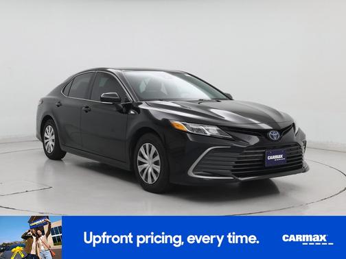 Black 2023 Toyota Camry Hybrid LE