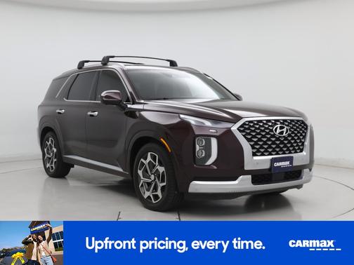 Red 2021 Hyundai PALISADE Calligraphy