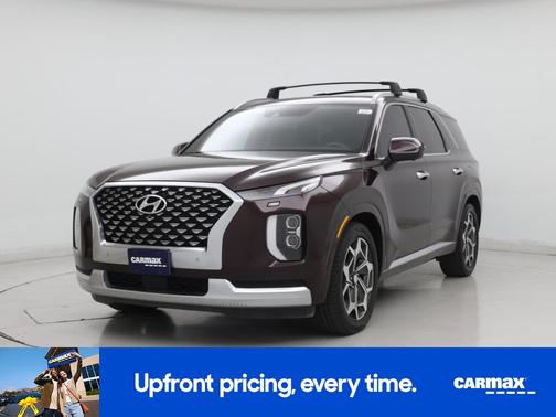 Red 2021 Hyundai PALISADE Calligraphy