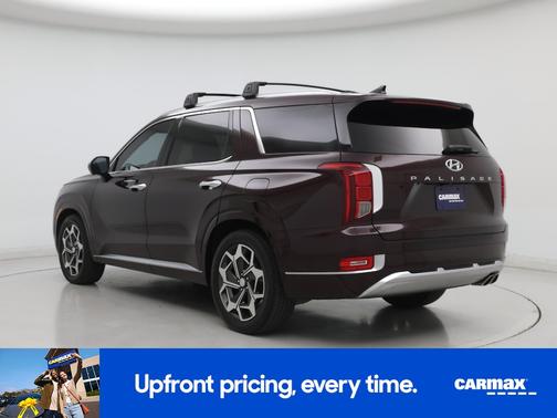 Red 2021 Hyundai PALISADE Calligraphy