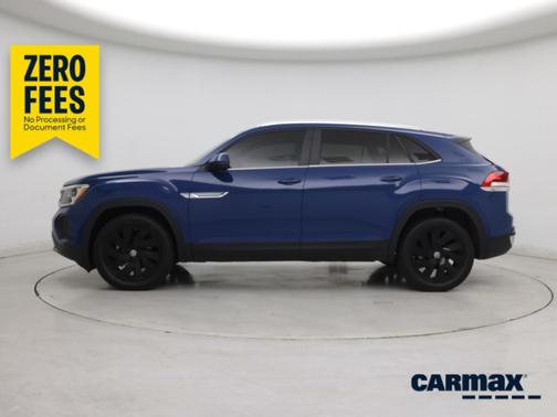 Blue 2025 Volkswagen Atlas Cross Sport SE w/Tech