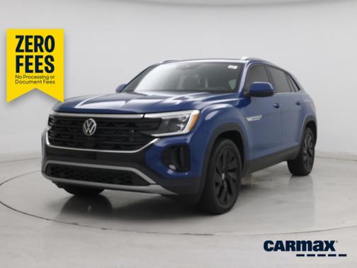 Blue 2025 Volkswagen Atlas Cross Sport SE w/Tech