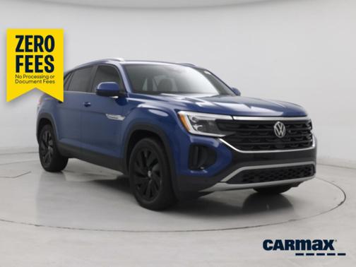 Blue 2025 Volkswagen Atlas Cross Sport SE w/Tech