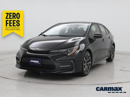 Black 2020 Toyota Corolla SE
