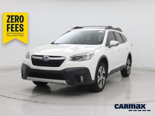 White 2021 Subaru Outback Limited