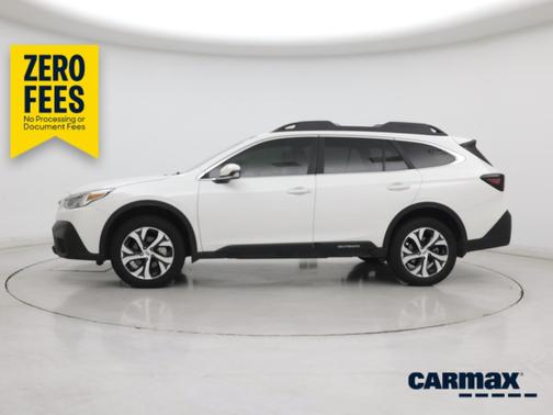 White 2021 Subaru Outback Limited