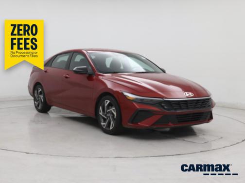 Red 2025 Hyundai ELANTRA SEL Sport