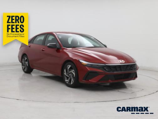 Red 2025 Hyundai ELANTRA SEL Sport