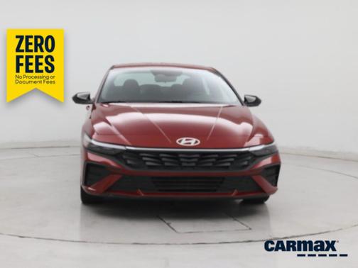Red 2025 Hyundai ELANTRA SEL Sport