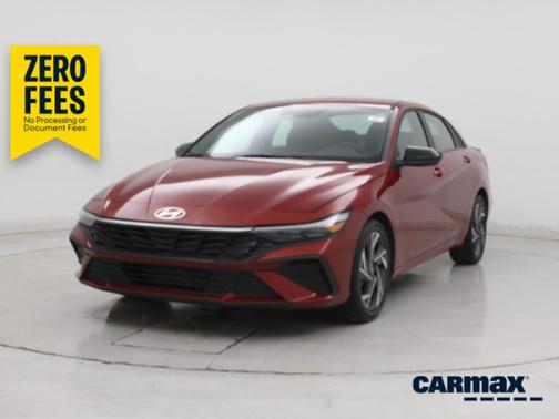 Red 2025 Hyundai ELANTRA SEL Sport