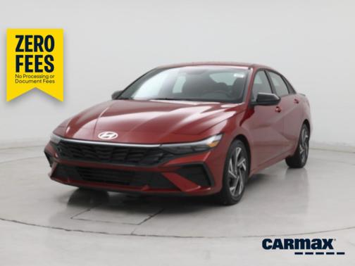 Red 2025 Hyundai ELANTRA SEL Sport