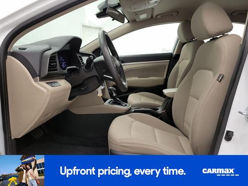 White 2019 Hyundai ELANTRA SEL